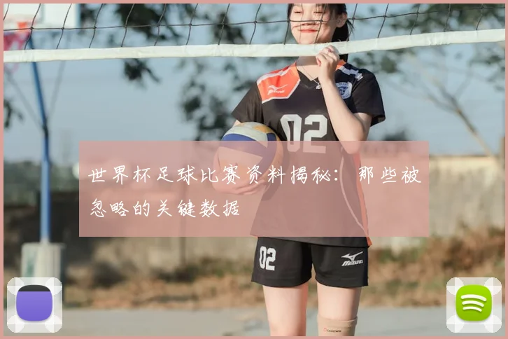 世界杯足球比赛资料揭秘：那些被忽略的关键数据